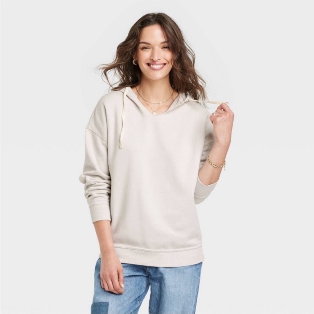Universal Thread Fleece Hooded Sweatshirt -
Gray new 🆕